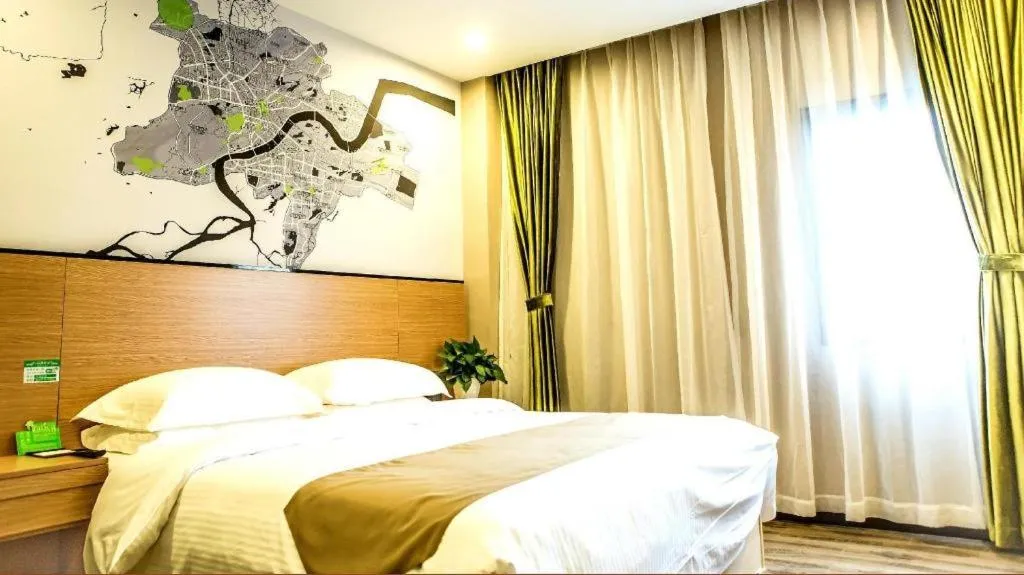 Bed in Vatica Hangzhou Xiasha Media College Hotel