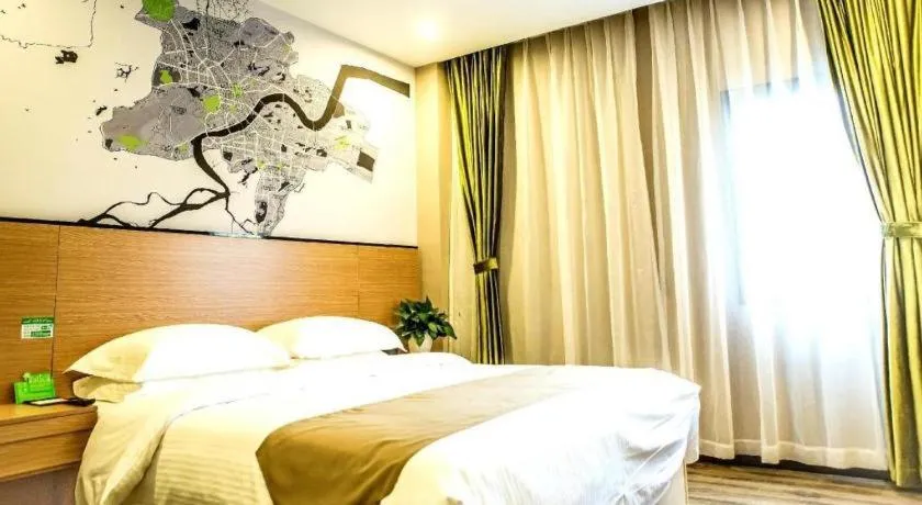 Bed in Vatica Hangzhou Xiasha Media College Hotel