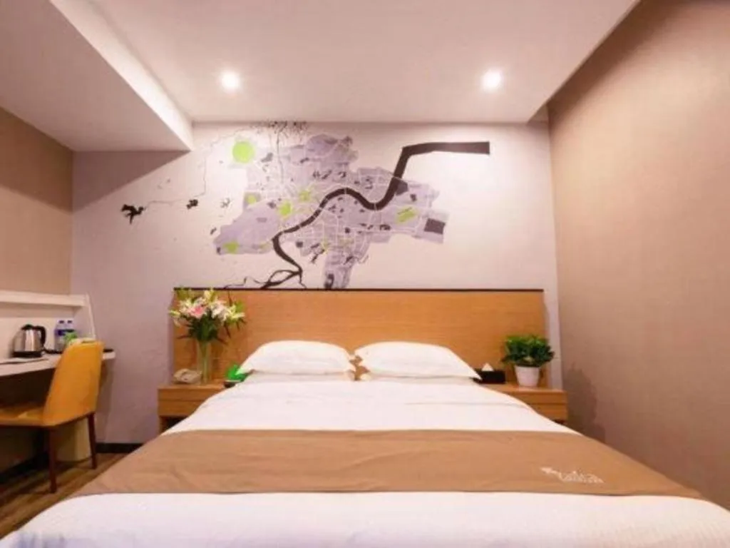 Bed in Vatica Hangzhou Xiasha Media College Hotel