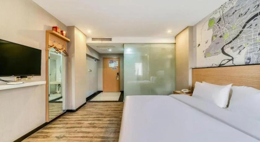 Bed in Vatica Hangzhou Xiasha Media College Hotel