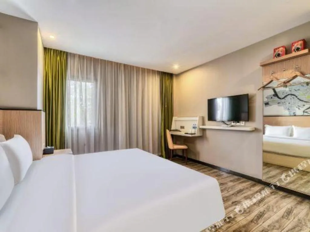 Bed in Vatica Hangzhou Xiasha Media College Hotel