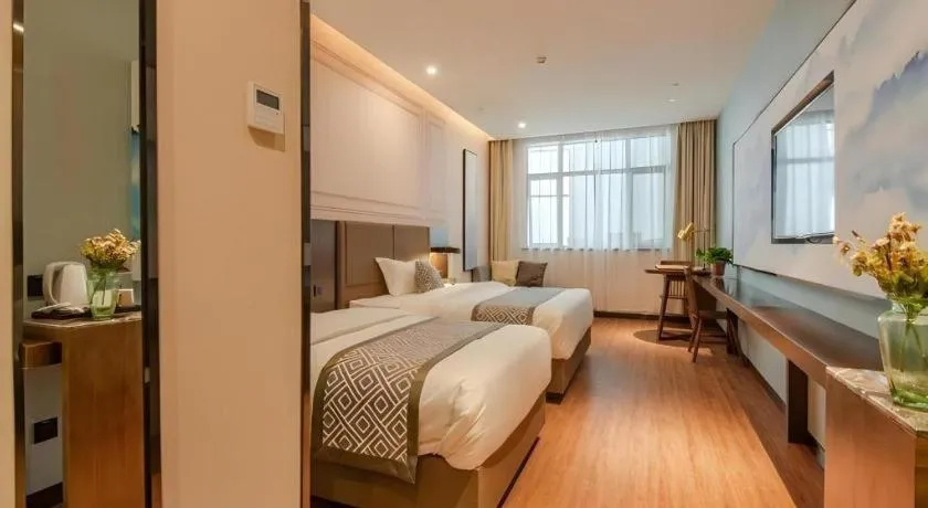 Bed in GME Hefei Qianshan North Road Phoenix City Hotel