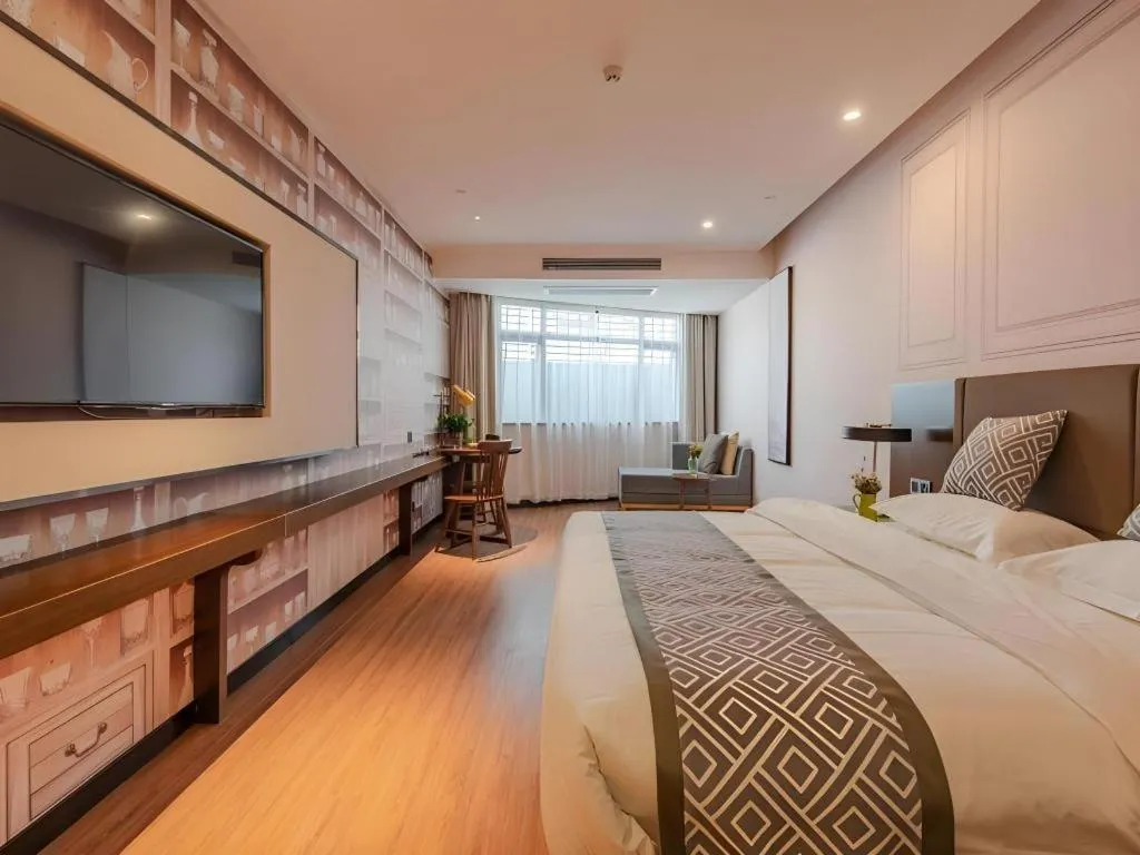 Bed in GME Hefei Qianshan North Road Phoenix City Hotel