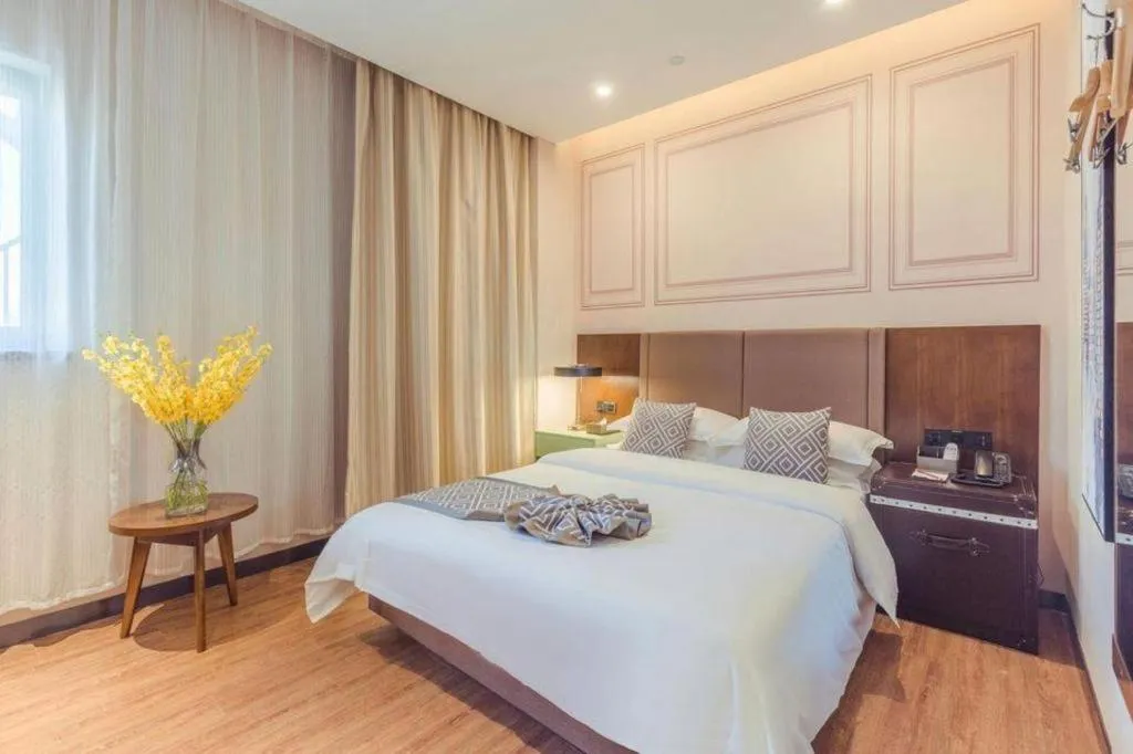 Bed in GME Hefei Qianshan North Road Phoenix City Hotel