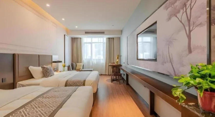 Bed in GME Hefei Qianshan North Road Phoenix City Hotel
