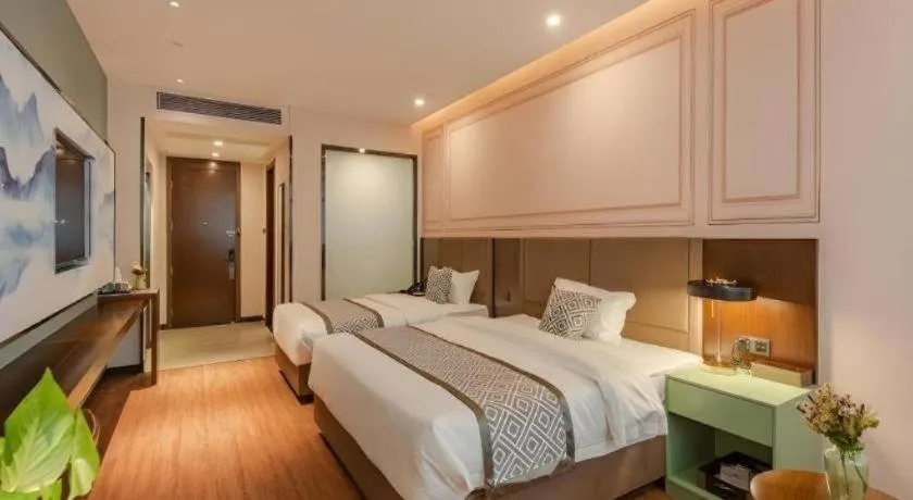 Bed in GME Hefei Qianshan North Road Phoenix City Hotel