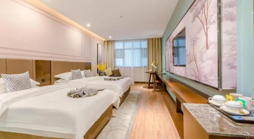 Bed in GME Hefei Qianshan North Road Phoenix City Hotel