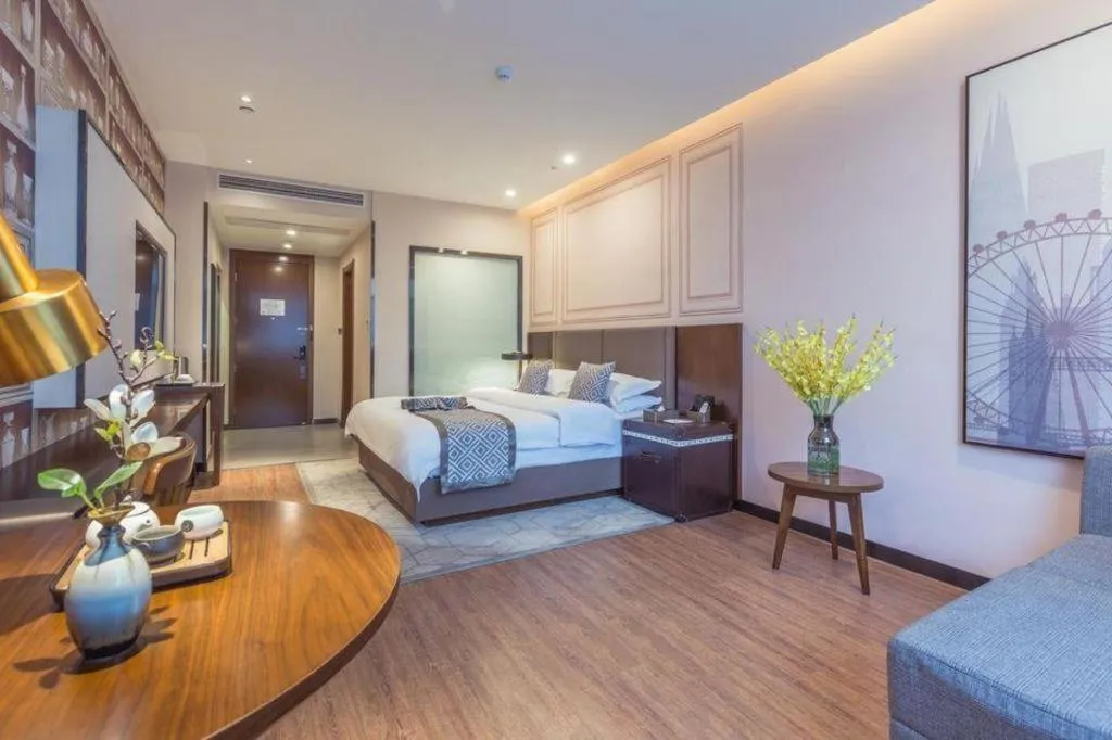 Bed in GME Hefei Qianshan North Road Phoenix City Hotel