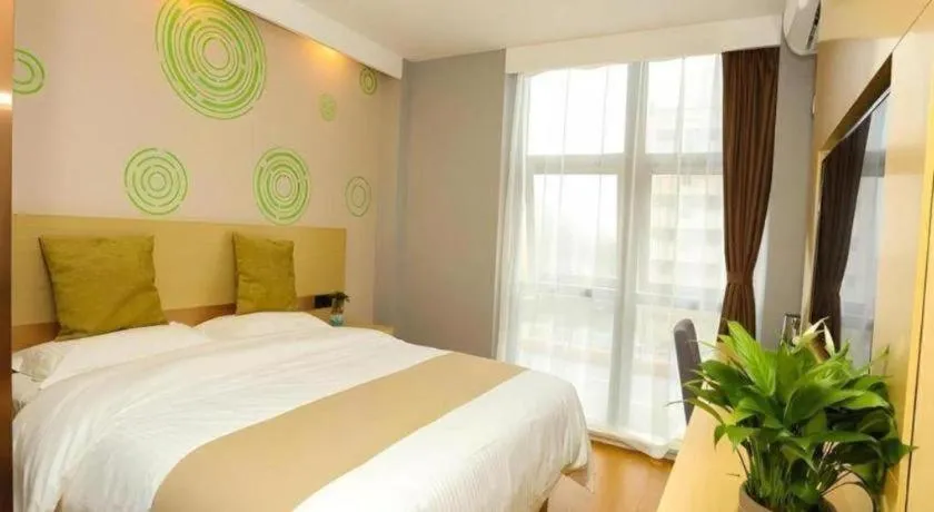 Bed in GreenTree Inn Suzhou Changshu Southeast Development Zone Southeast Avenue