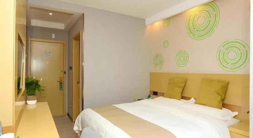 Bed in GreenTree Inn Suzhou Changshu Southeast Development Zone Southeast Avenue