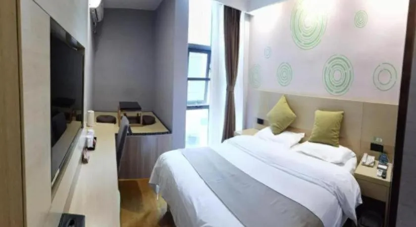 Bed in GreenTree Inn Suzhou Changshu Southeast Development Zone Southeast Avenue