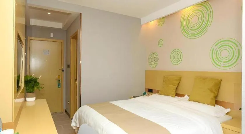 Bed in GreenTree Inn Suzhou Changshu Southeast Development Zone Southeast Avenue