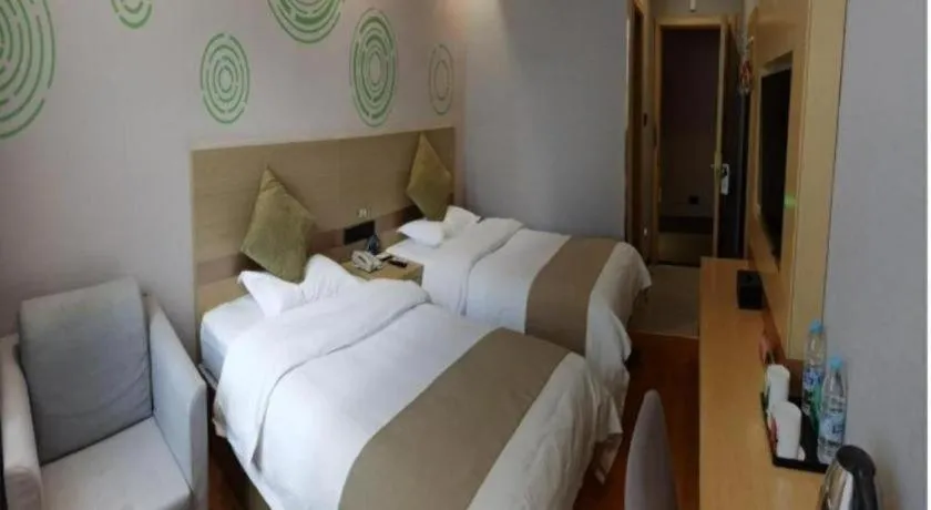 Bed in GreenTree Inn Suzhou Changshu Southeast Development Zone Southeast Avenue