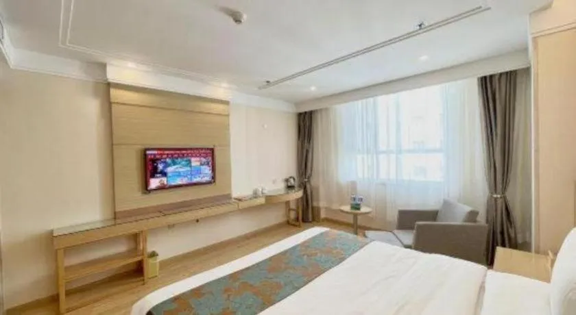 Bed in GreenTree Inn Urumqi Airport Tianyi International City