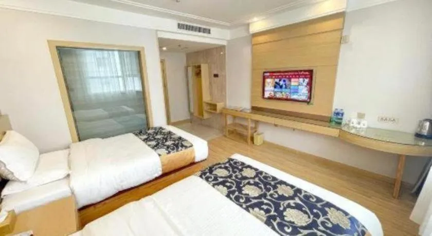 Bed in GreenTree Inn Urumqi Airport Tianyi International City