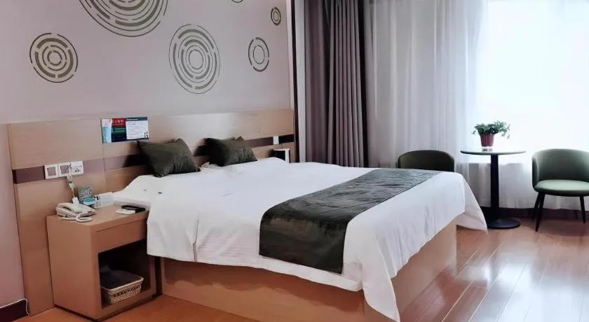 Bed in GreenTree Inn Pingdingshan Wanda Plaza Branch