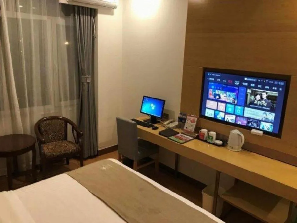 Bed in GreenTree Inn Qinhuangdao Changli County Guangyuan Life Square Duanyang Street East Section