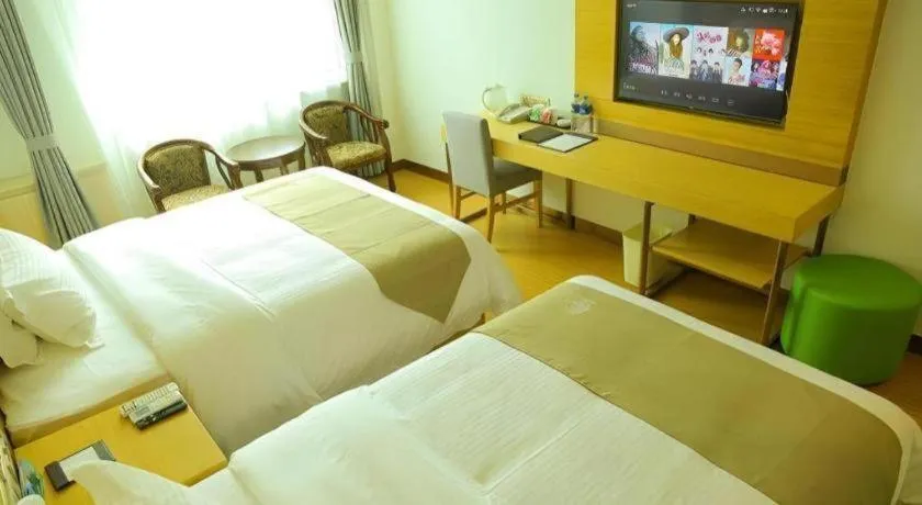 Bed in GreenTree Inn Qinhuangdao Changli County Guangyuan Life Square Duanyang Street East Section