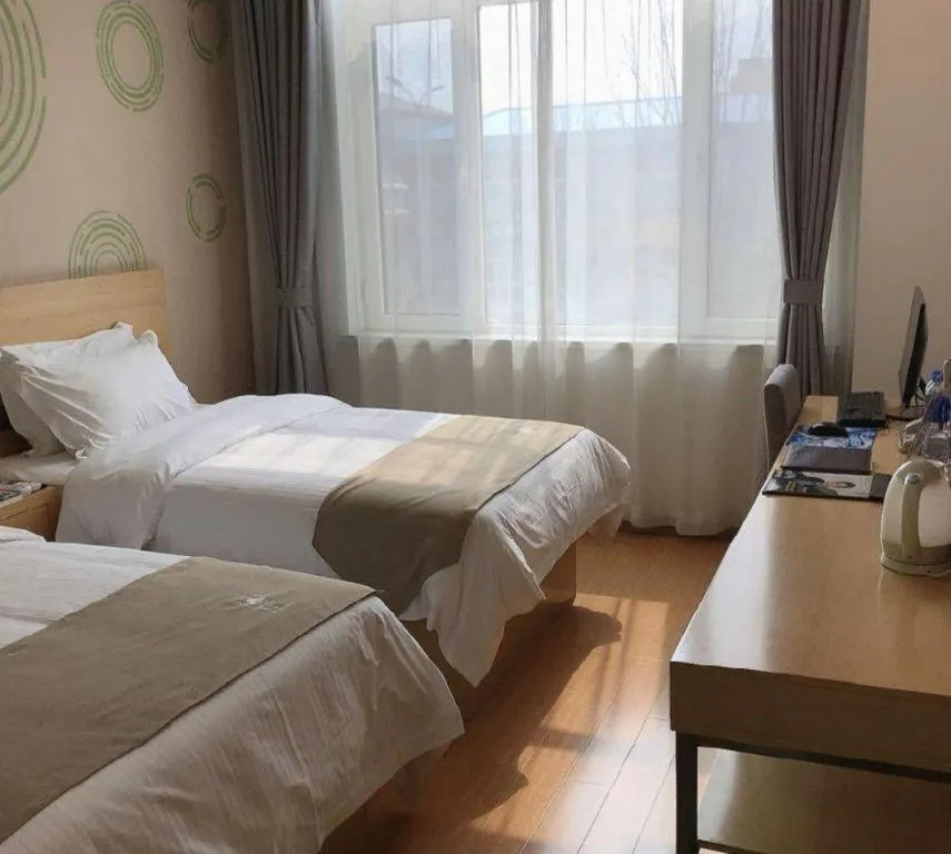 Bed in GreenTree Inn Qinhuangdao Changli County Guangyuan Life Square Duanyang Street East Section