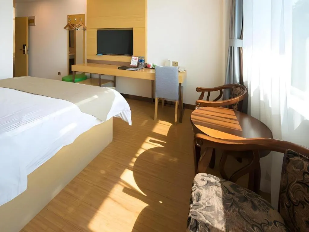 Bed in GreenTree Inn Qinhuangdao Changli County Guangyuan Life Square Duanyang Street East Section