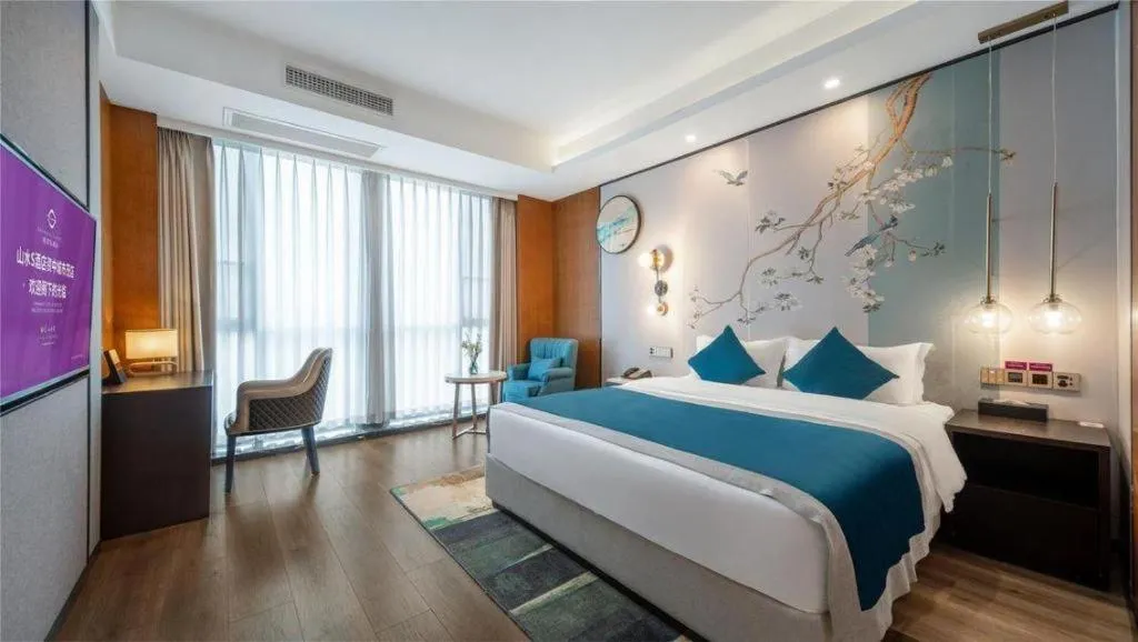 Bed in Shanshui S Hotel Zizhong City Mdl
