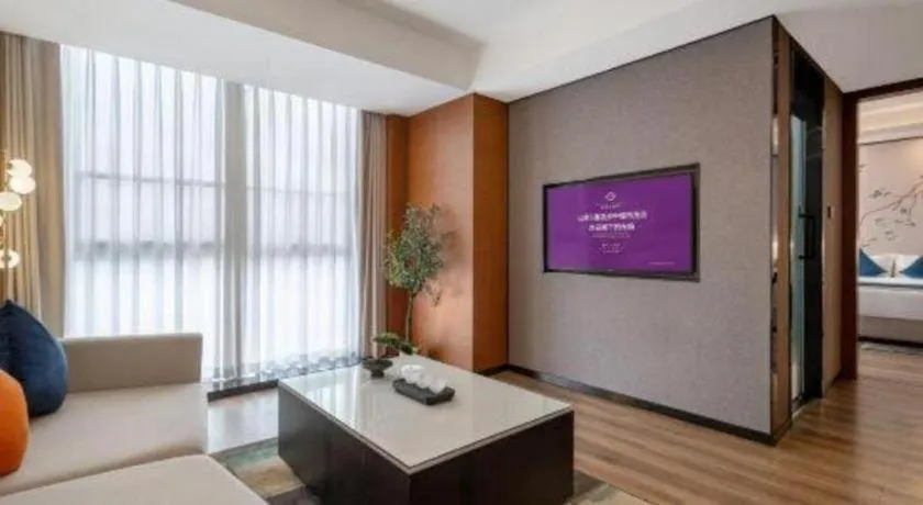 Bed in Shanshui S Hotel Zizhong City Mdl