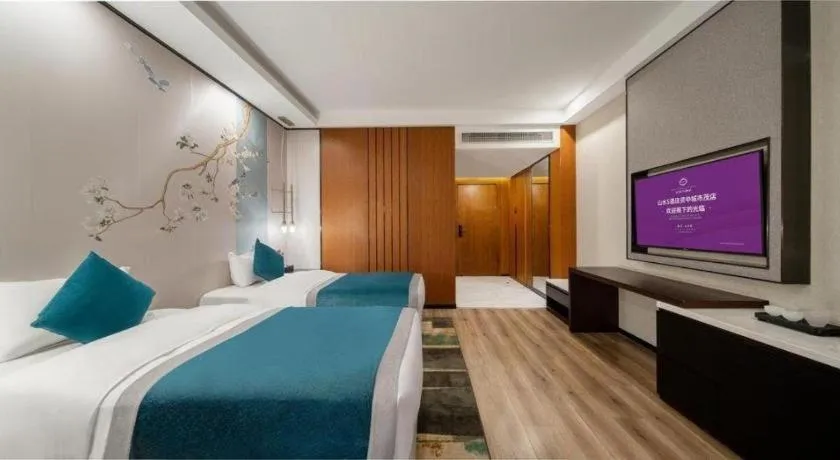 Bed in Shanshui S Hotel Zizhong City Mdl
