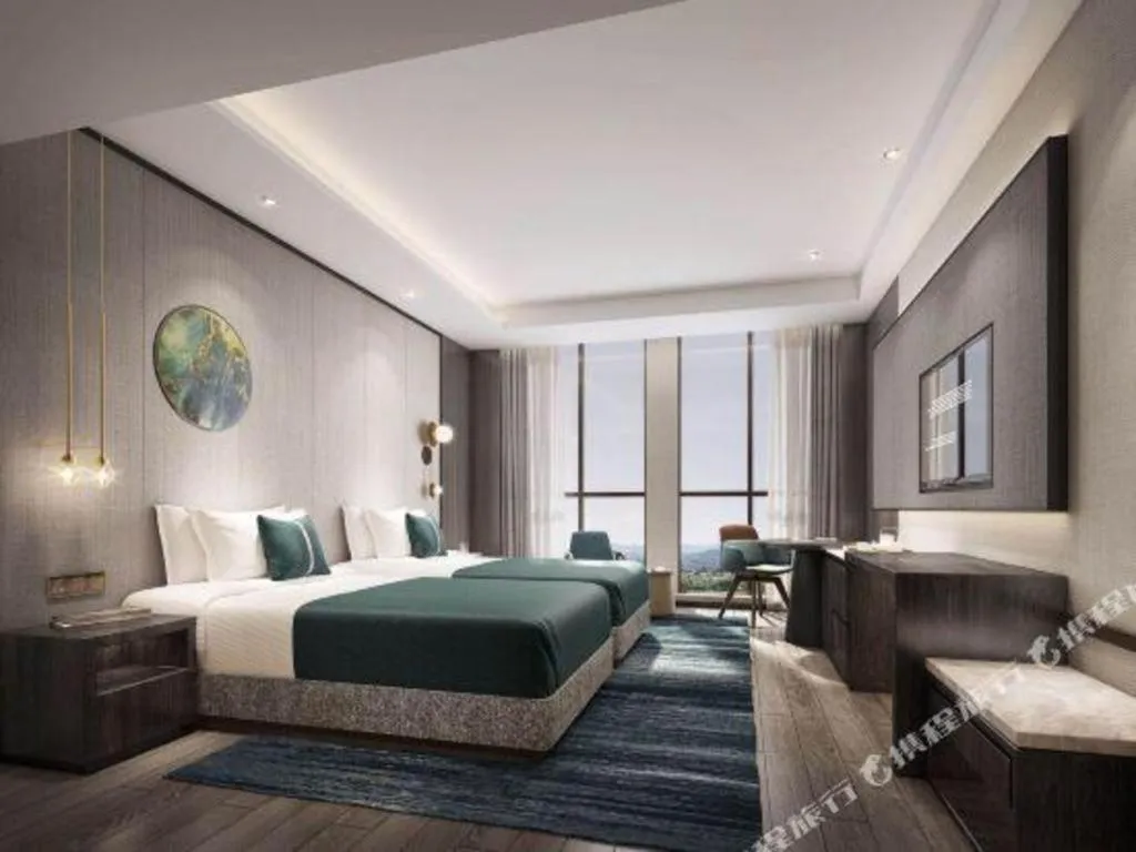 Bed in Shanshui S Hotel Zizhong City Mdl