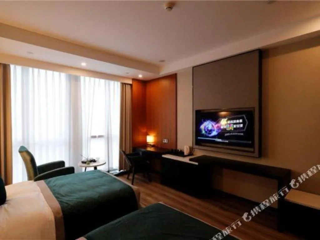 Bed in Shanshui S Hotel Zizhong City Mdl