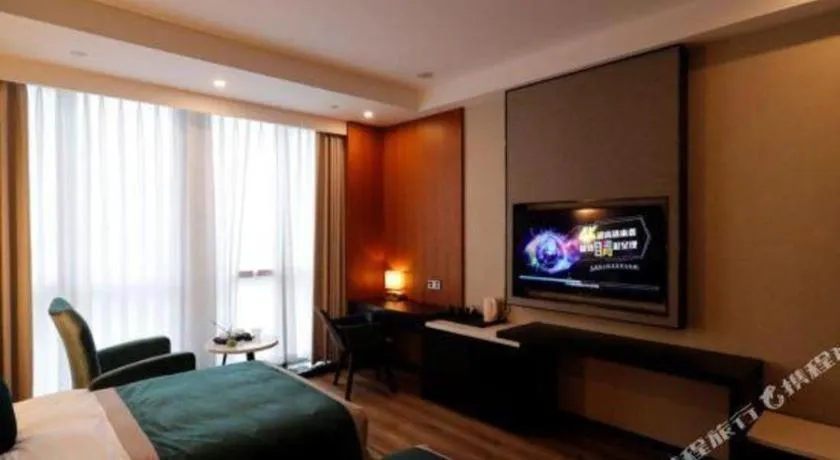 Bed in Shanshui S Hotel Zizhong City Mdl