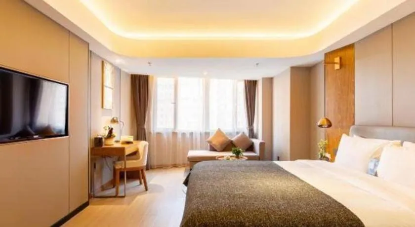 Bed in Yitel Collection Shenyang Hunnan Olympic Sports Center Caixia Street Metro Station