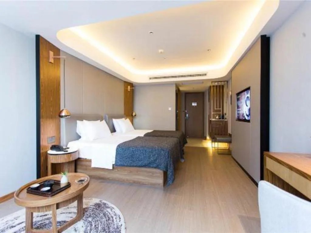 Bed in Yitel Collection Shenyang Hunnan Olympic Sports Center Caixia Street Metro Station