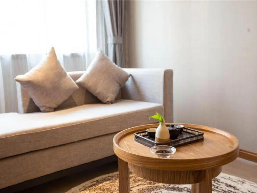 Bed in Yitel Collection Shenyang Hunnan Olympic Sports Center Caixia Street Metro Station