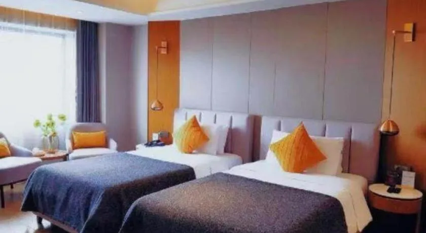 Bed in Yitel Collection Shenyang North Railway Station Metro Station