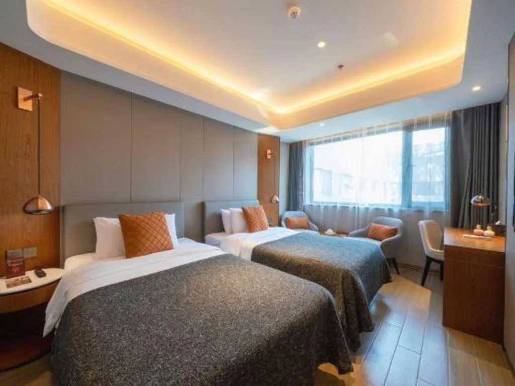 Bed in Yitel Collection Shenyang North Railway Station Metro Station