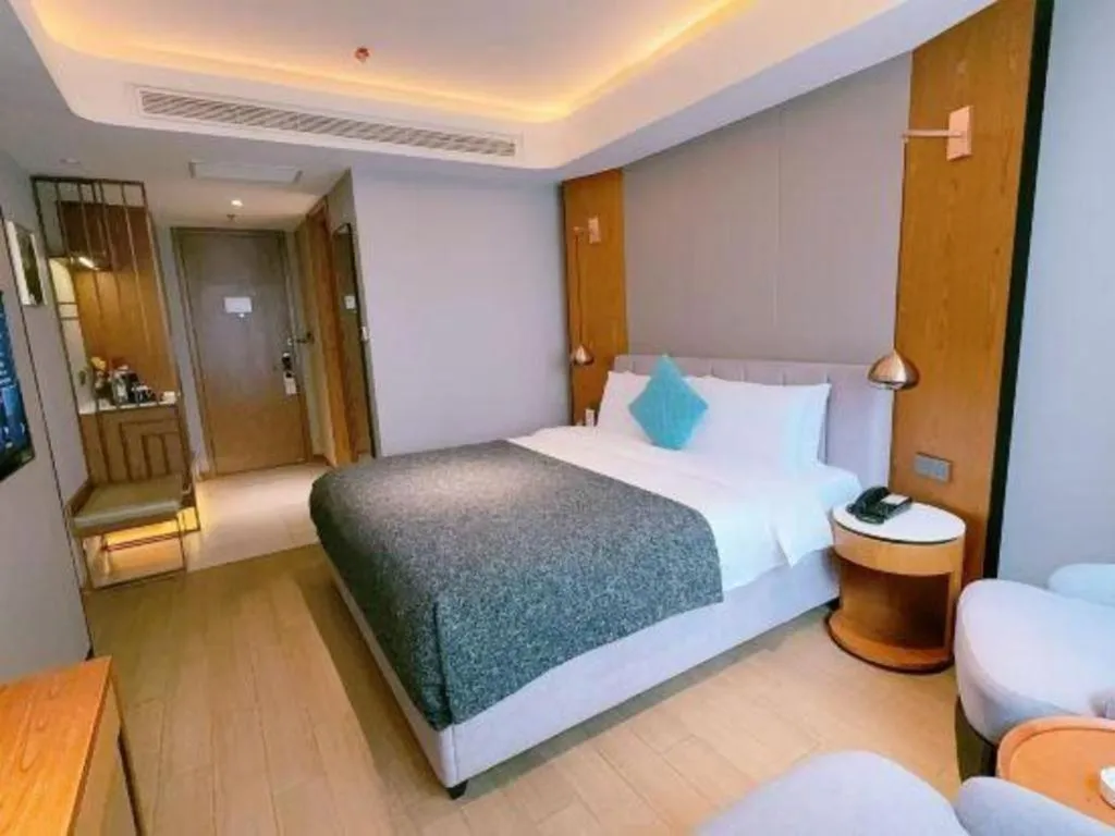 Bed in Yitel Collection Shenyang North Railway Station Metro Station