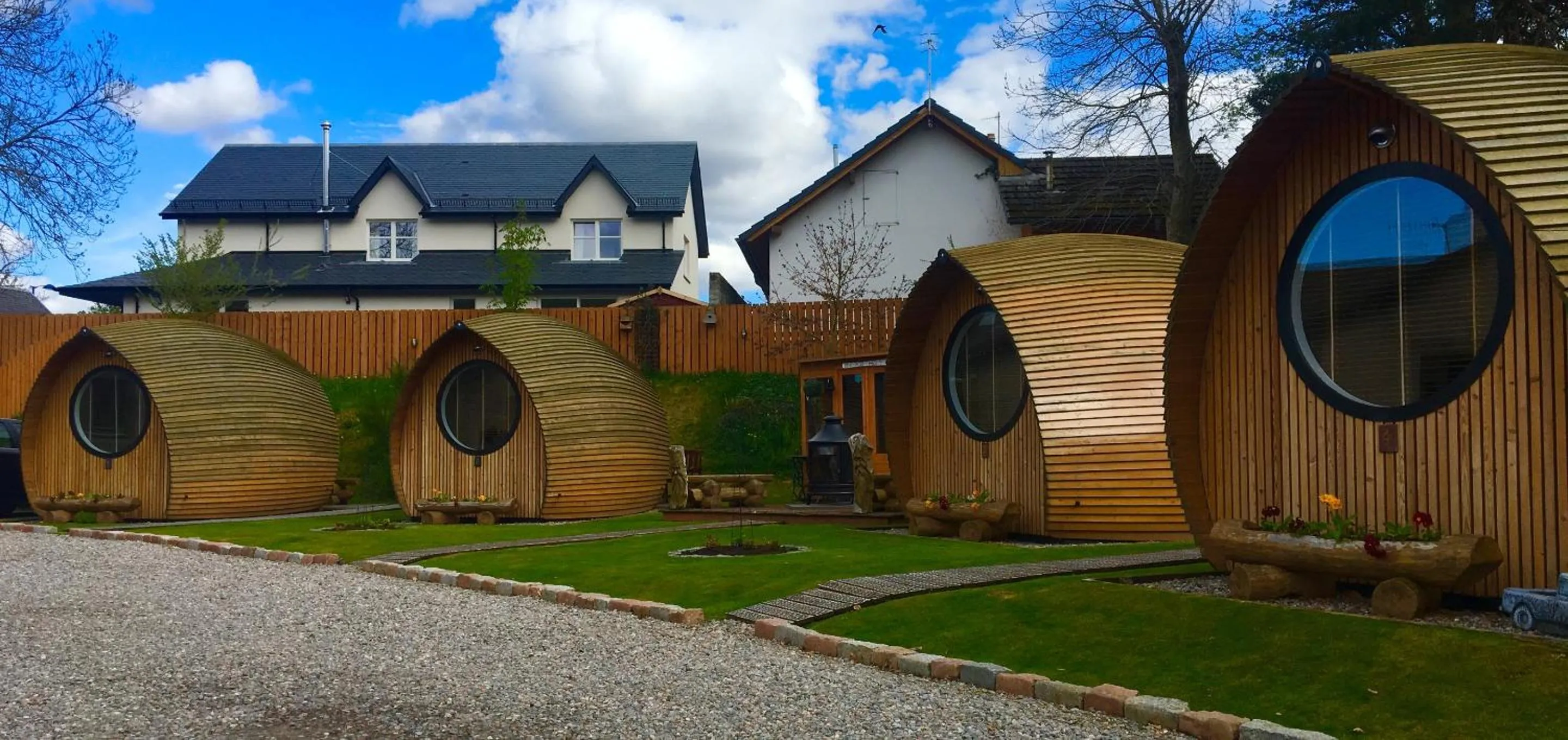 Property building in Eriskay B&B and Aviemore Glamping