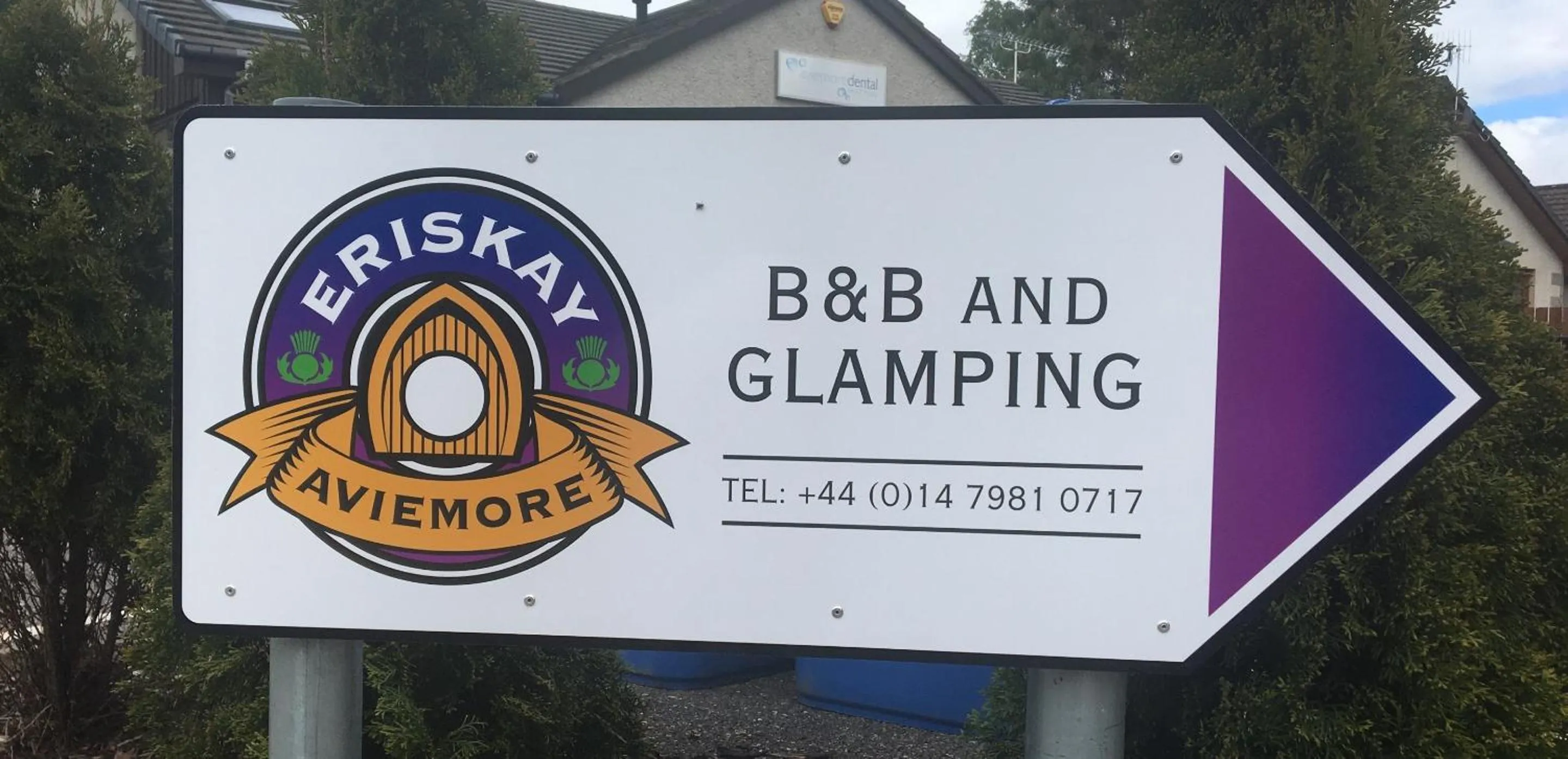 Property building in Eriskay B&B and Aviemore Glamping