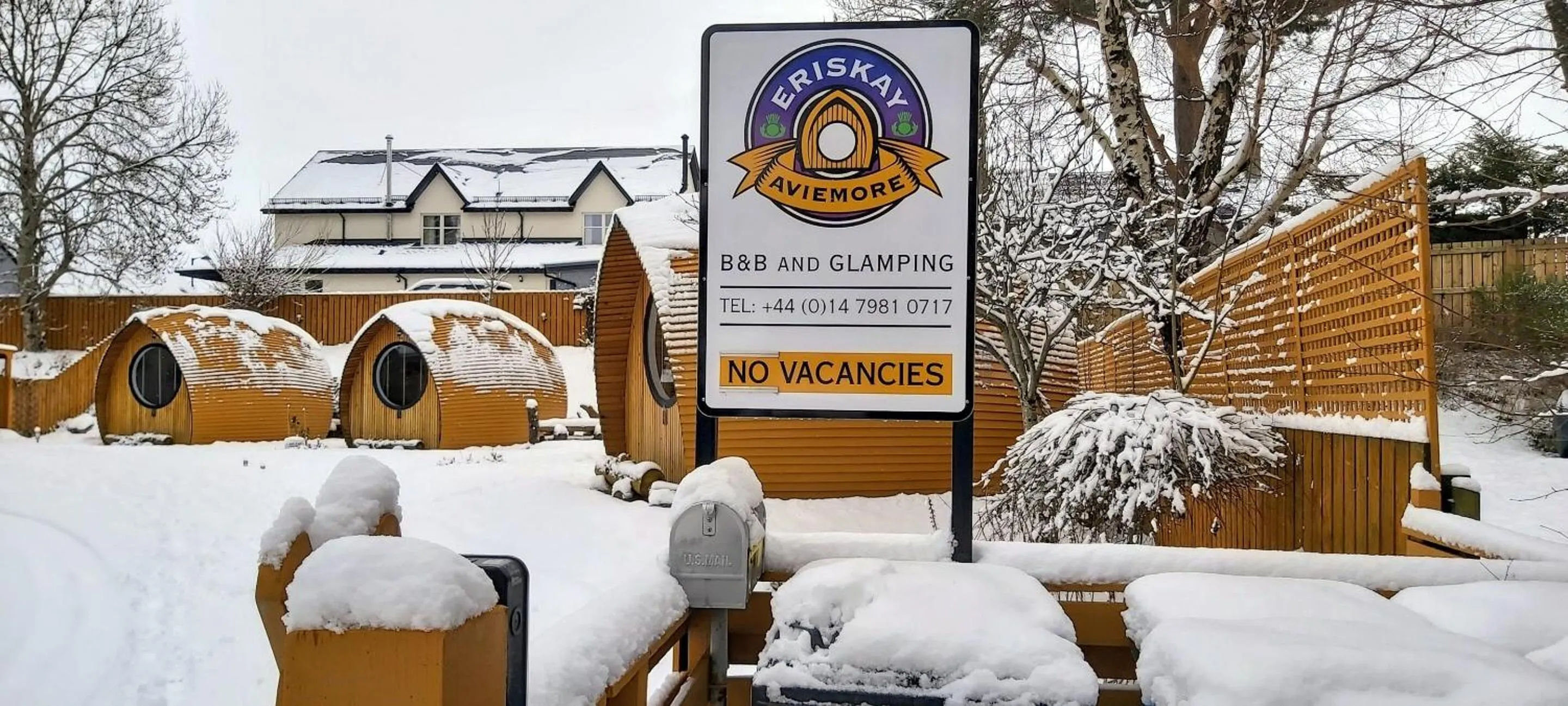 Garden in Eriskay B&B and Aviemore Glamping