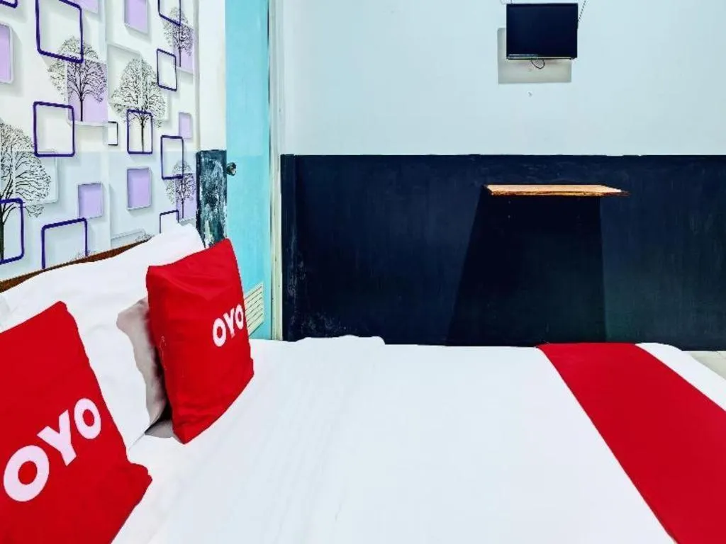 Bed in OYO Life 2928 Rumah Ceria