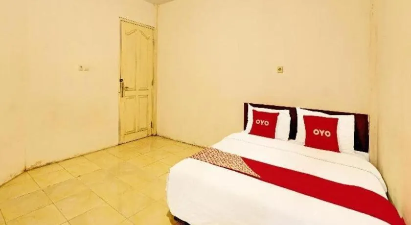 Bed in OYO Life 2928 Rumah Ceria