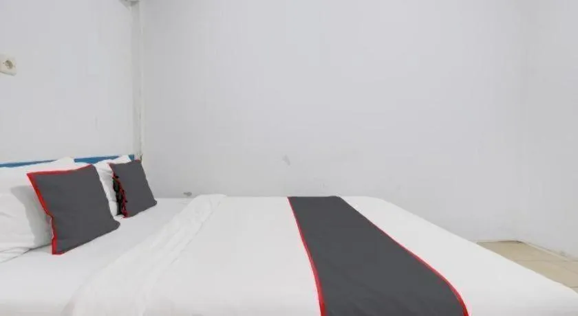 Bed in OYO Life 2928 Rumah Ceria