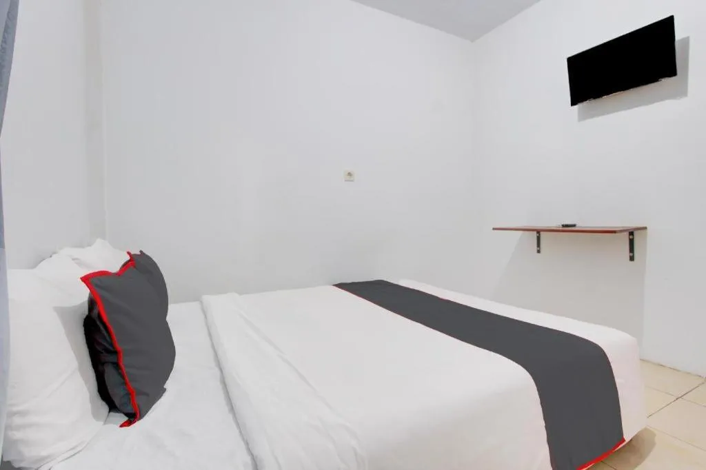 Bed in OYO Life 2928 Rumah Ceria