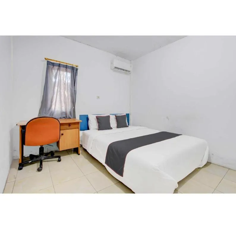 Bed in OYO Life 2928 Rumah Ceria