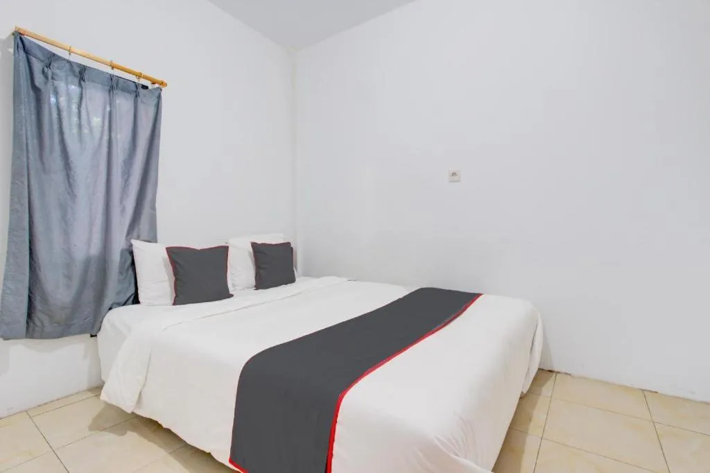 Bed in OYO Life 2928 Rumah Ceria