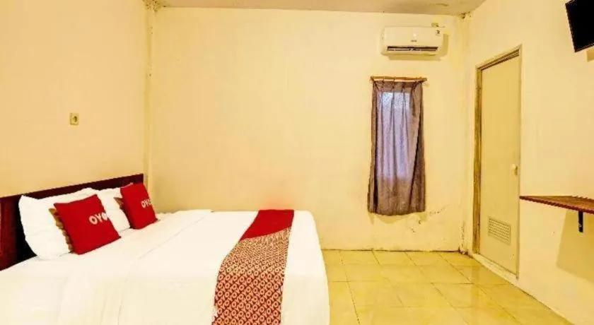 Bed in OYO Life 2928 Rumah Ceria