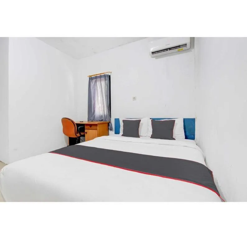 Bed in OYO Life 2928 Rumah Ceria