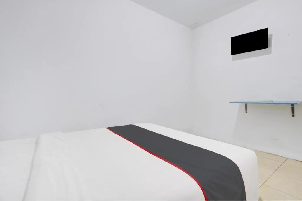 Bed in OYO Life 2928 Rumah Ceria