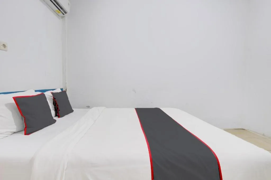 Bed in OYO Life 2928 Rumah Ceria