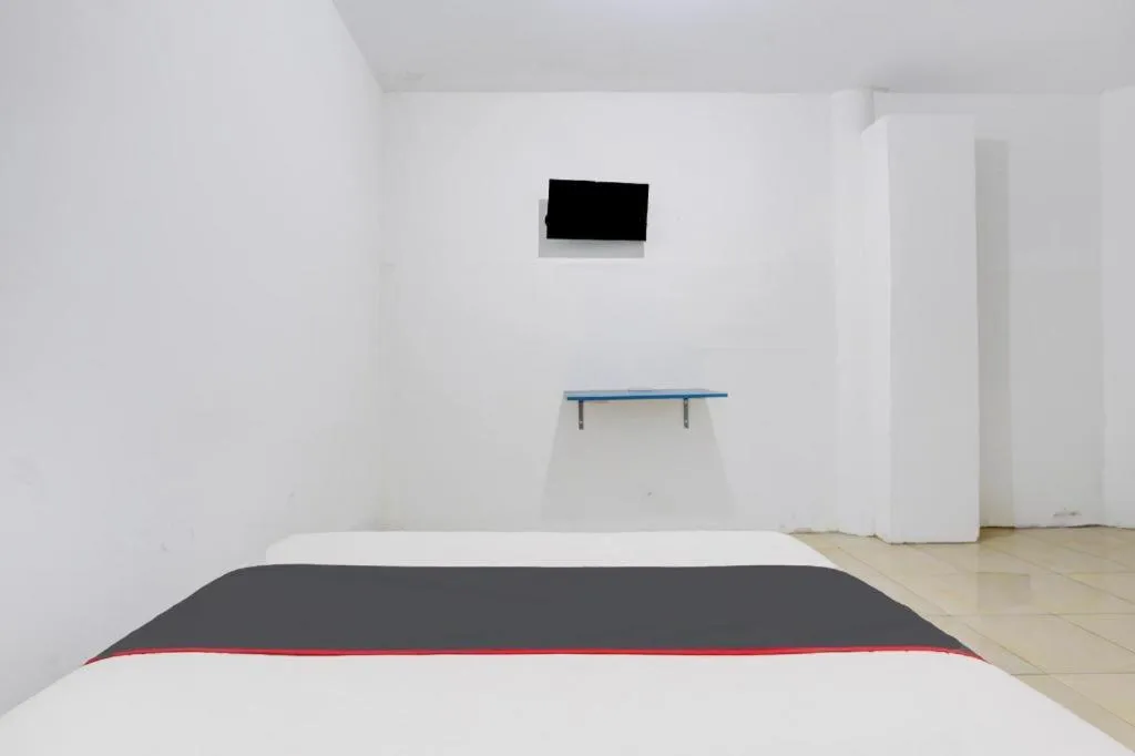 Bed in OYO Life 2928 Rumah Ceria